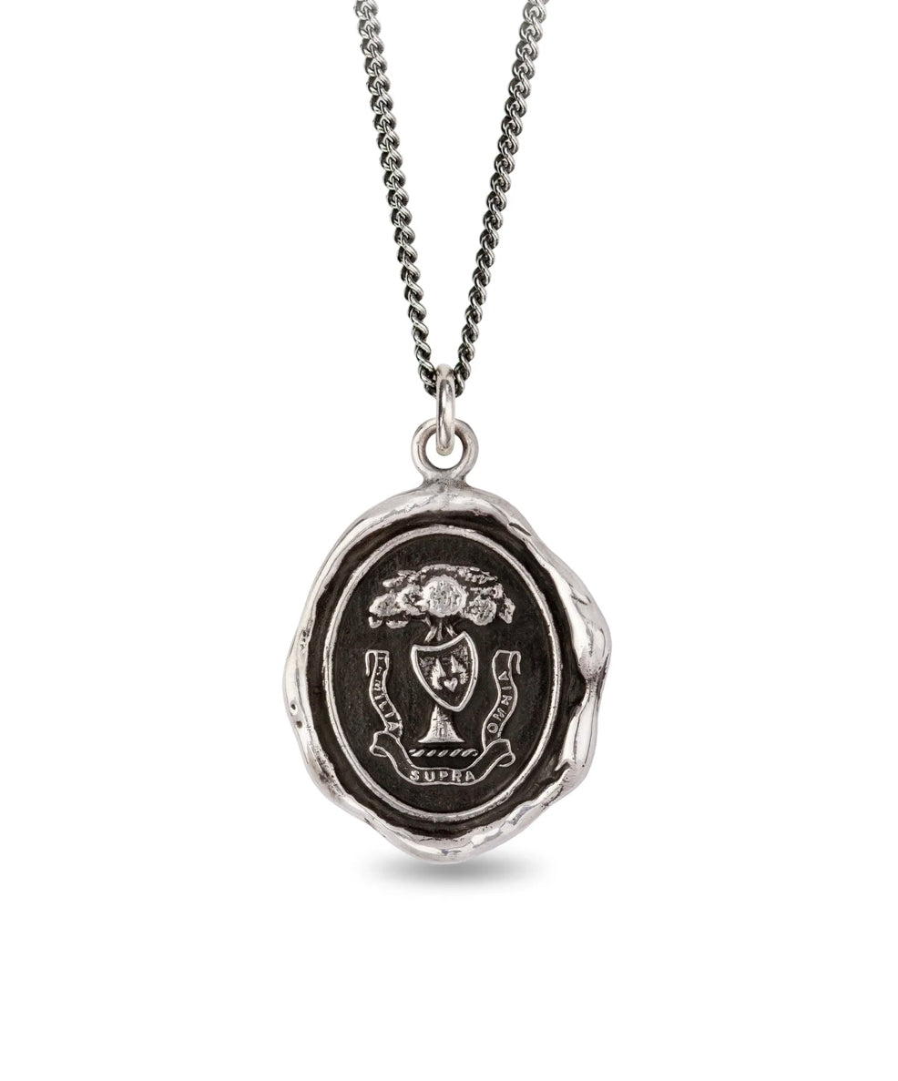 Pyrrha Family Above All | Sterling Silver with 18” Chain