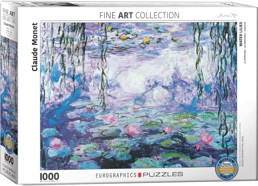 1000 pcs - Water Lillies by Claude Monet