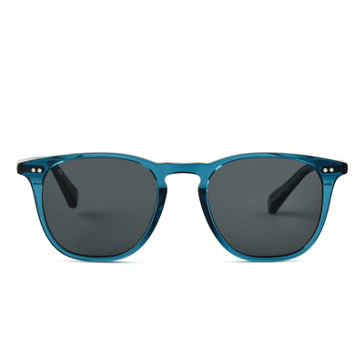 DIFF Maxwell | Deep Aqua + Blue Gradient Polarized Sunglasses