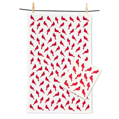 Abbott | Cardinals Dishcloth & Kitchen Towel Set