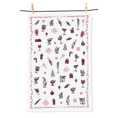 Abbott | Cocktails Dishcloth & Kitchen Towel Set