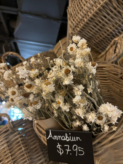 Dried Flowers from Baskets