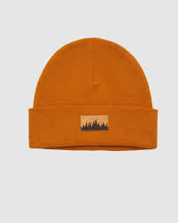 Ten Tree | Kurt Juniper Patch Beanie (Burnt Caramel/Cork Patch)