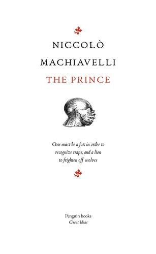 The Prince by Niccolo Machiavelli