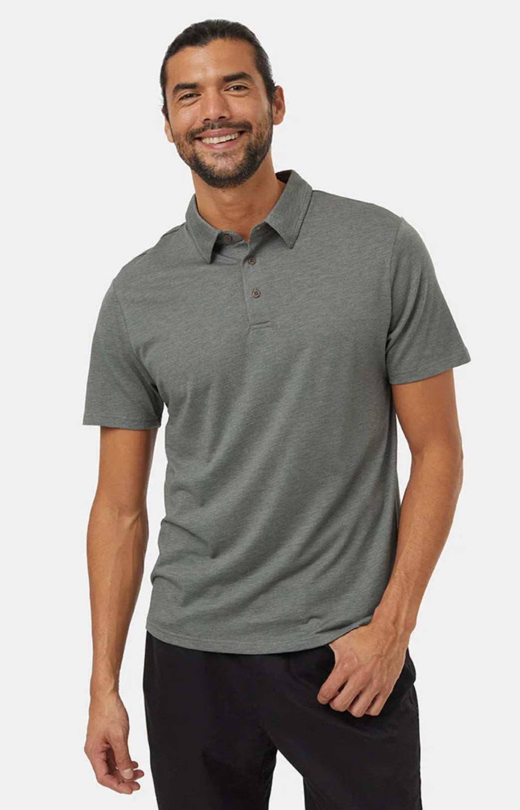 TenTree | TreeBlend Astir Polo - Mineral Heather