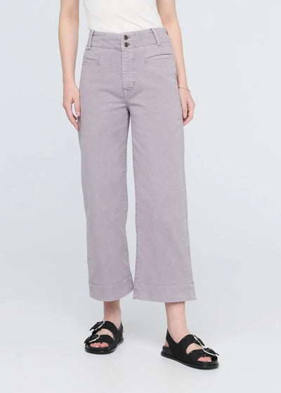 DU/ER | LuxTwill High Rise Trouser - Ash