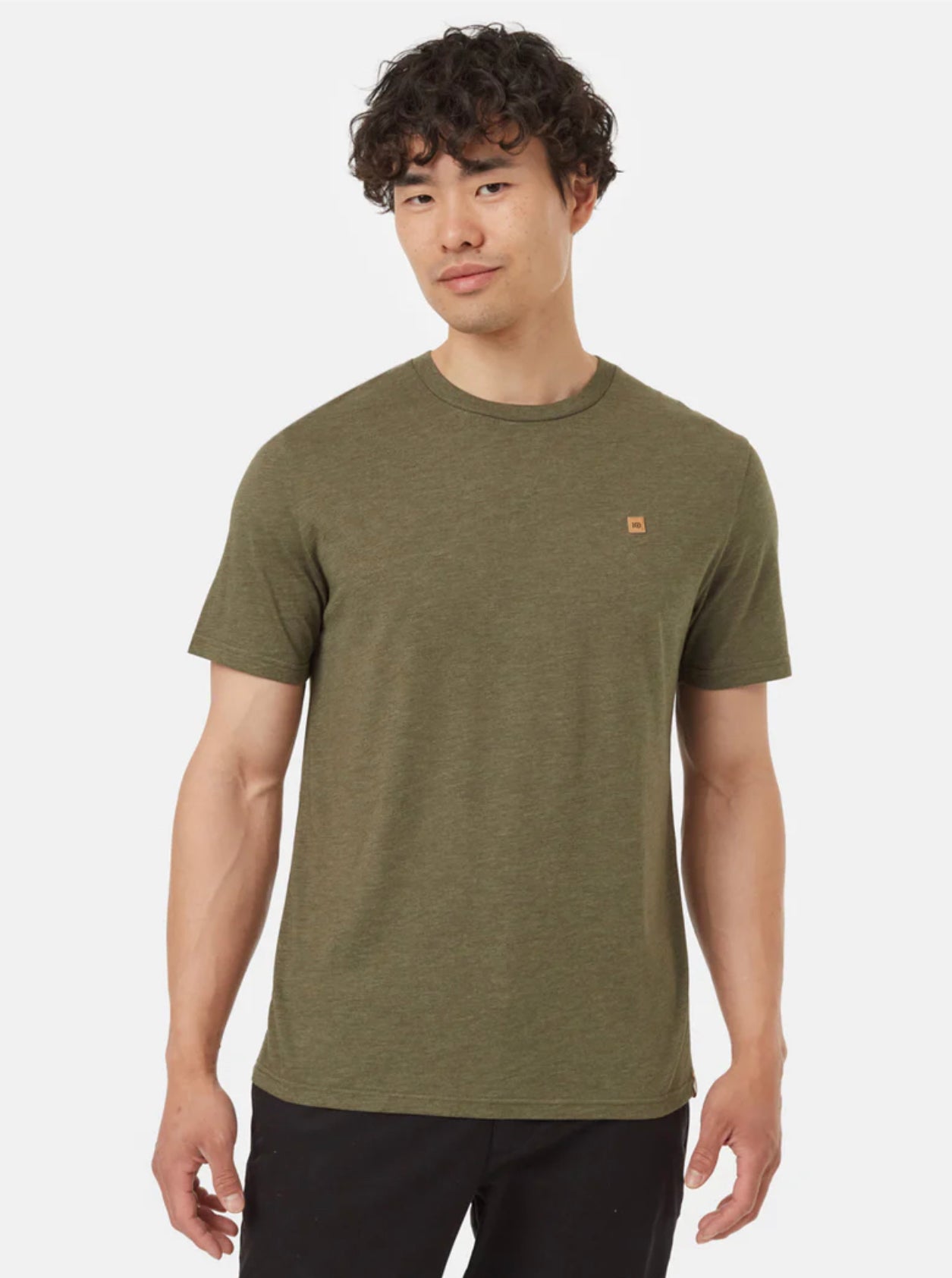 Tentree TreeBlend Classic T-Shirt | Olive Night Green Heather