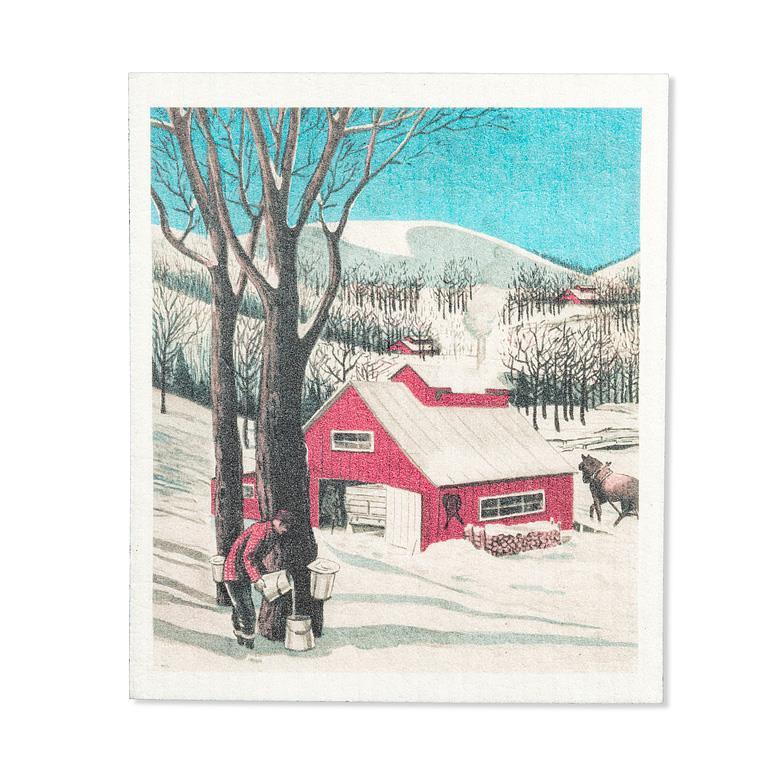 Abbott | Maple Sugar Shack Swedish Dishcloth