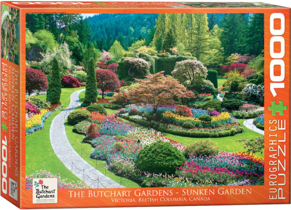 Eurographics | 1000 pcs - The Butchart Gardens - Sunken Garden