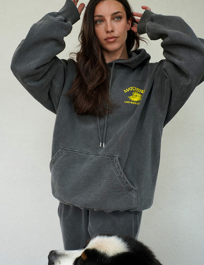 Matchstick Co. | Wave Hoodie - Vintage Black