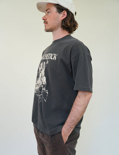 Matchstick Co. | Cougar Tee - Vintage Black