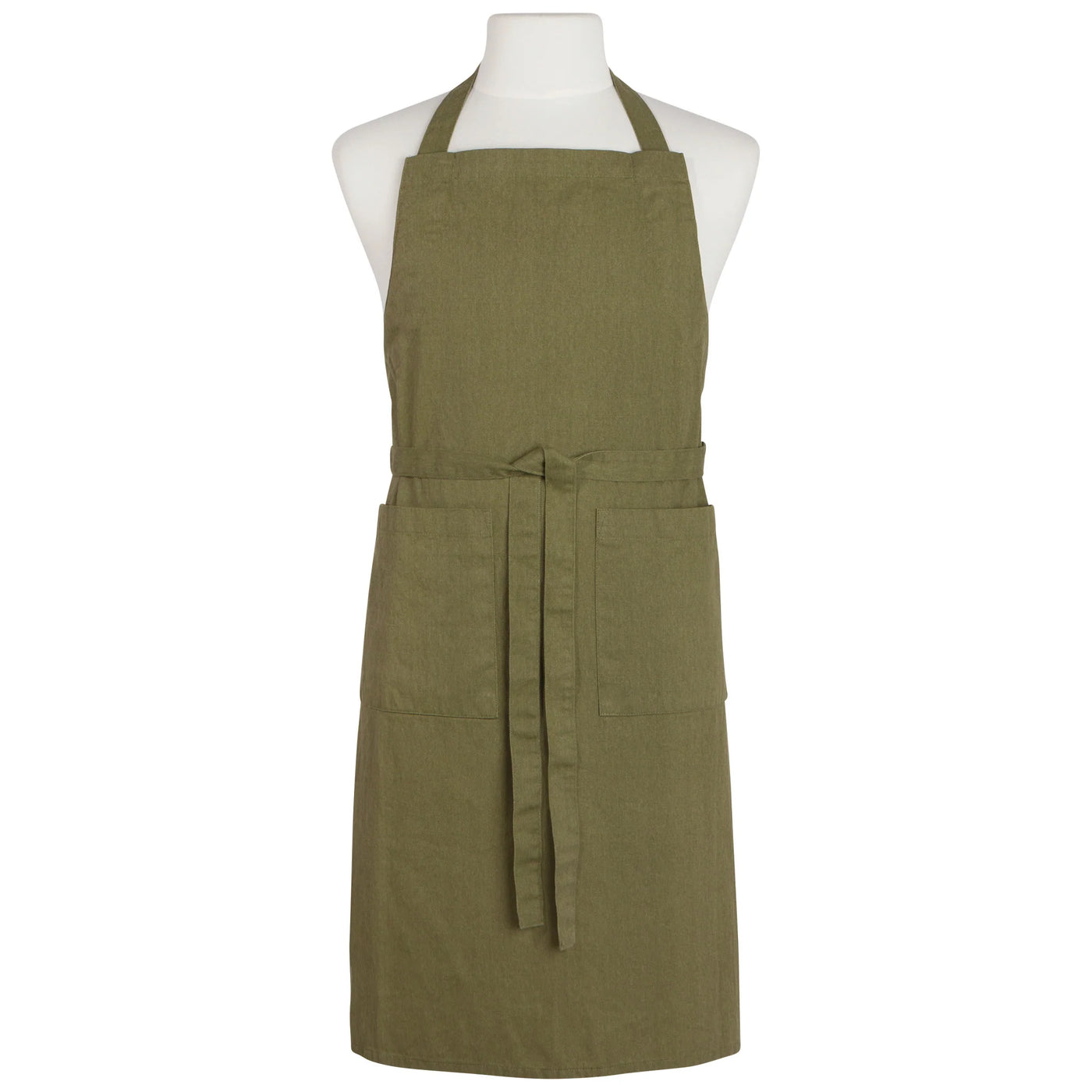 Danica | Heirloom Stonewash Apron - Olive Branch