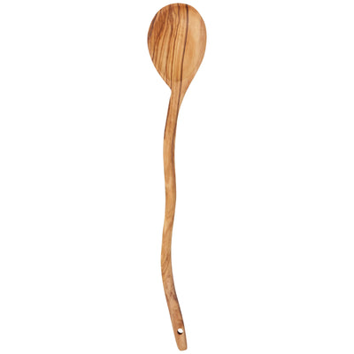 Danica | Olive Wood Wavy Rounded Spoon