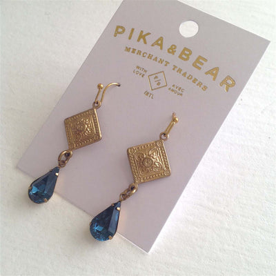 Pika and Bear | Nogales Drop Earrings - Various Colours