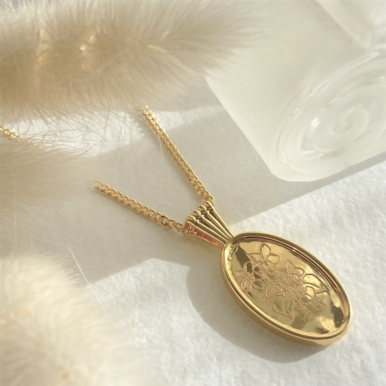 Pika and Bear | Wildflower Pendant Necklace