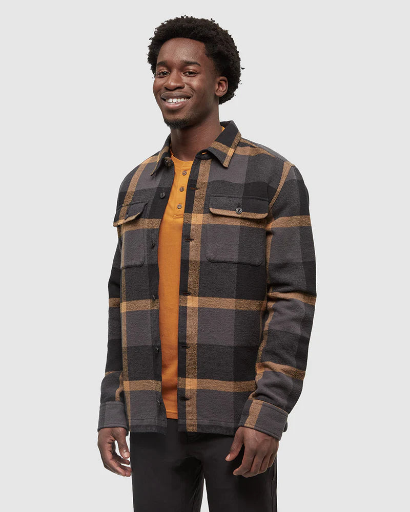 TenTree | Men’s Woodford Jacket - Graphite/Cabin Plaid