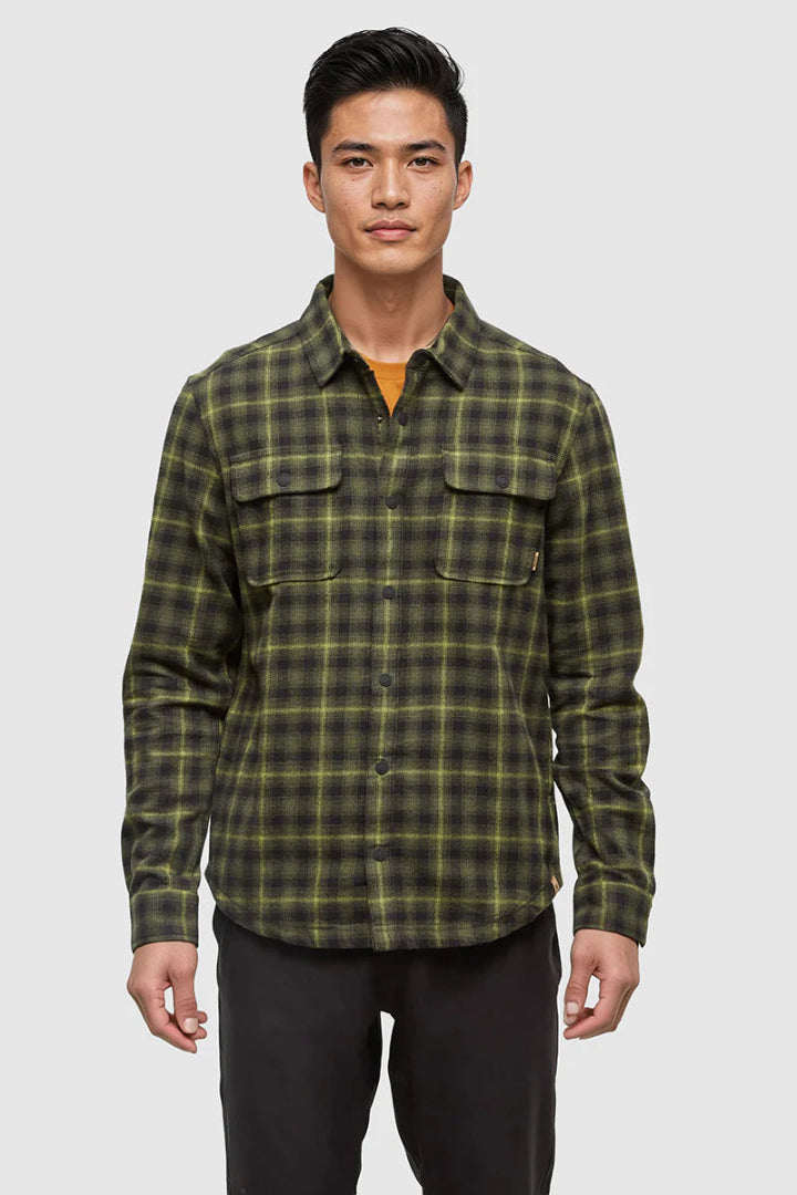 Ten Tree | Kapok Flannel Colville - Deep Olive/Creekside Plaid