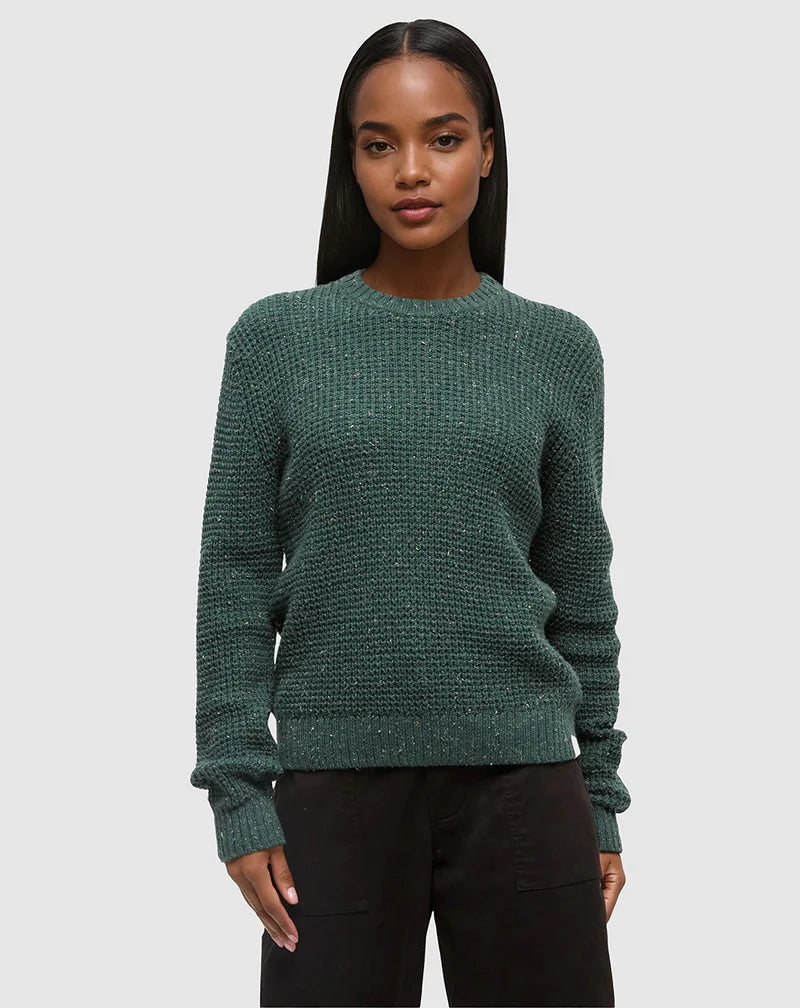 Ten Tree | Morrell Sweater - Forest Pine Nep
