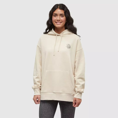 Ten Tree | Understory Oversized Hoodie - Warm oak/Meteorite Black