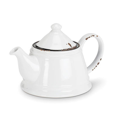 Abbott | Enamel Look Teapot