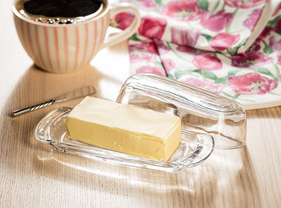 Abbott | Simple Glass Covered Butter Dish