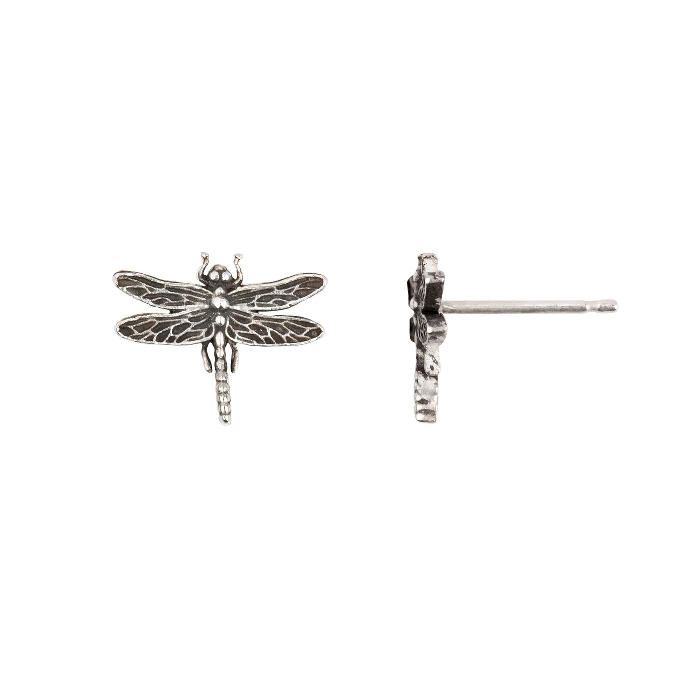 Pyrrha | Dragonfly Stud Earring