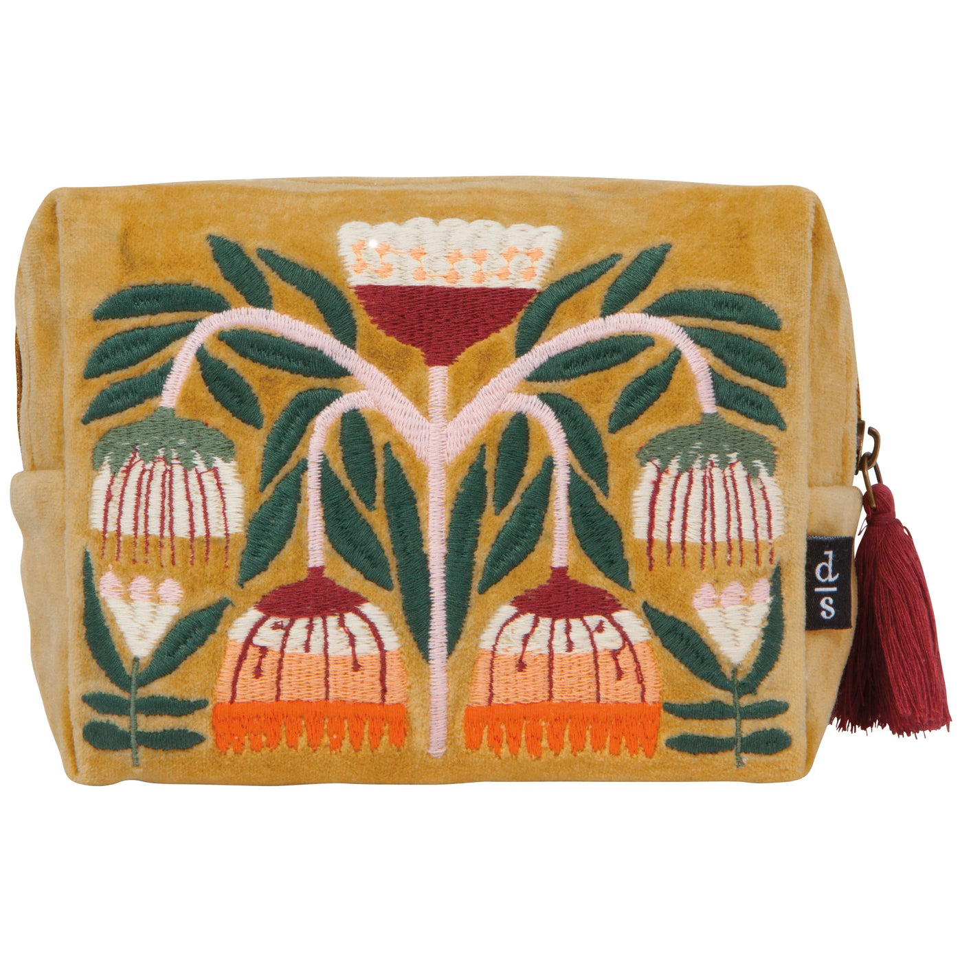 Danica | Embroidered Pouch - Venus
