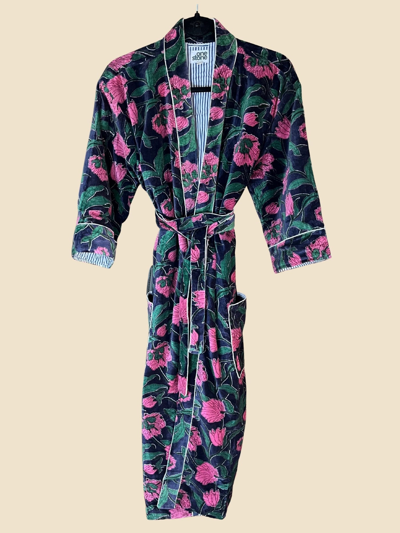 One Stone | Velvet Bathrobe