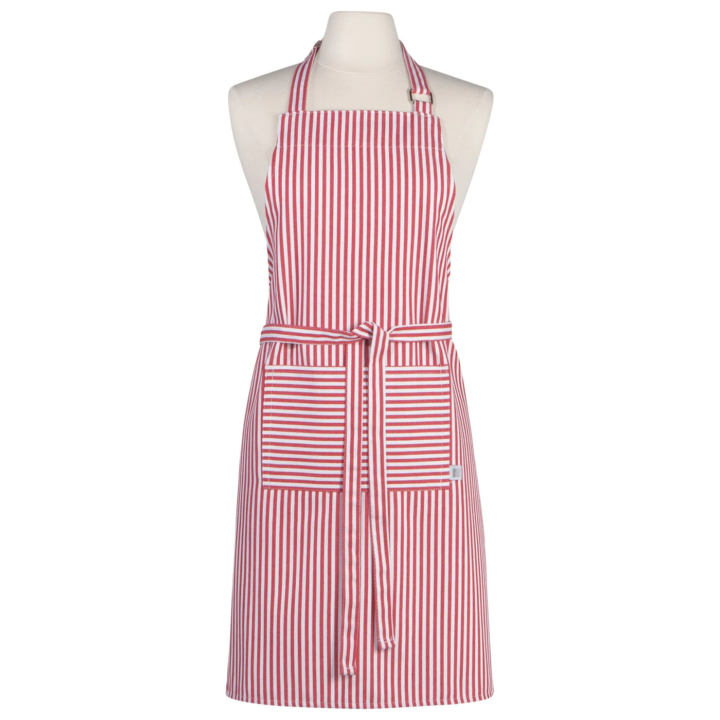 Danica | Red Striped Chef’s Apron