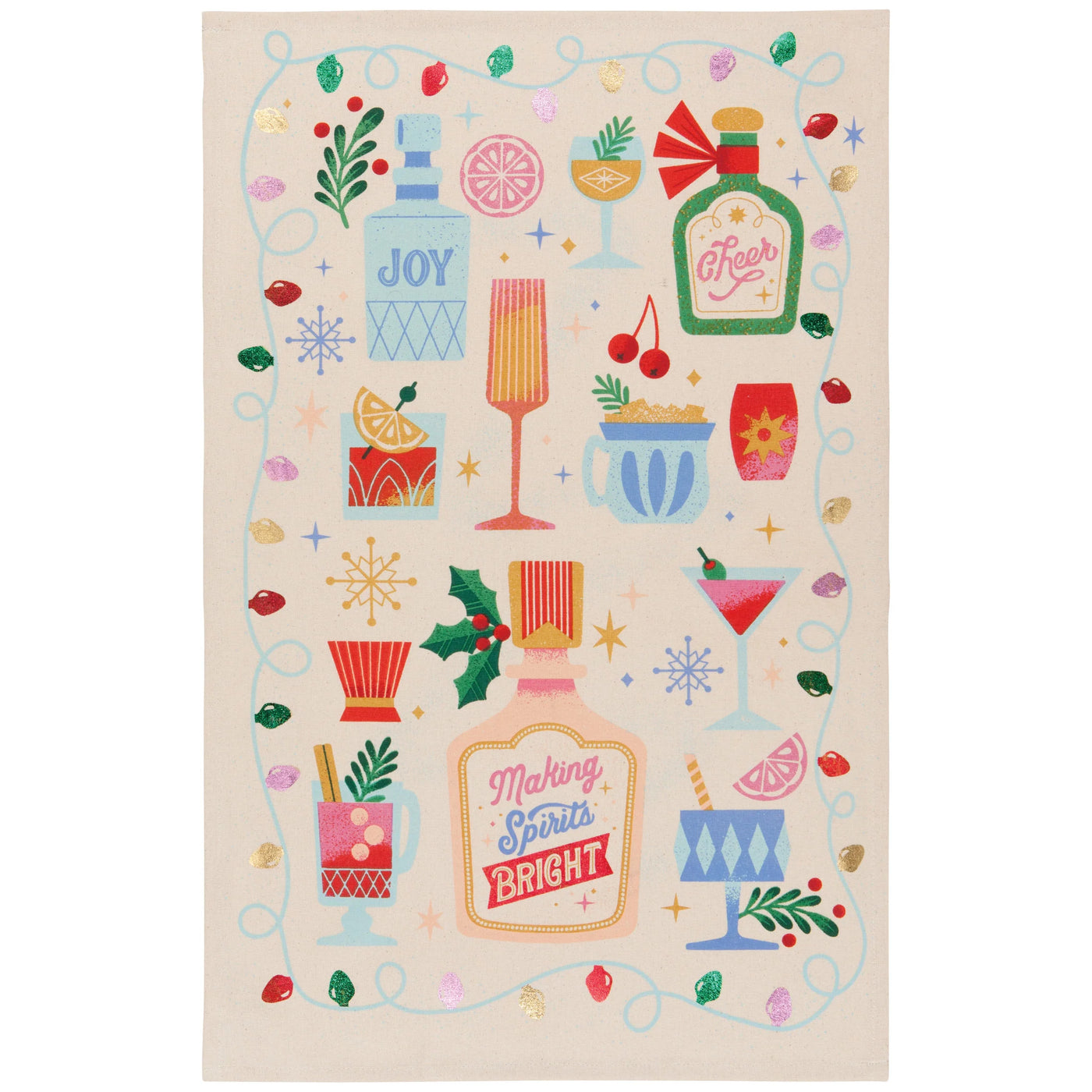 Danica | Spirits Bright Tea Towel