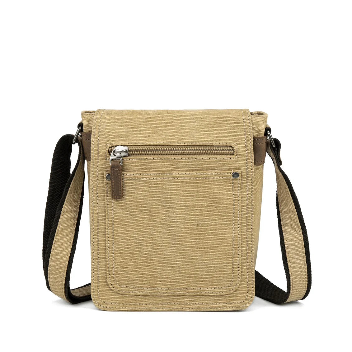 DaVan | Jasper Canvas Shoulder Bag (7 Pockets)