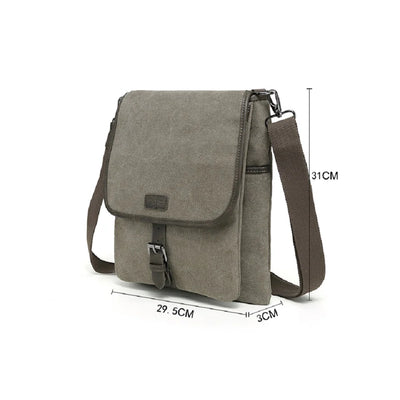DaVan | Watson Canvas Messenger Bag