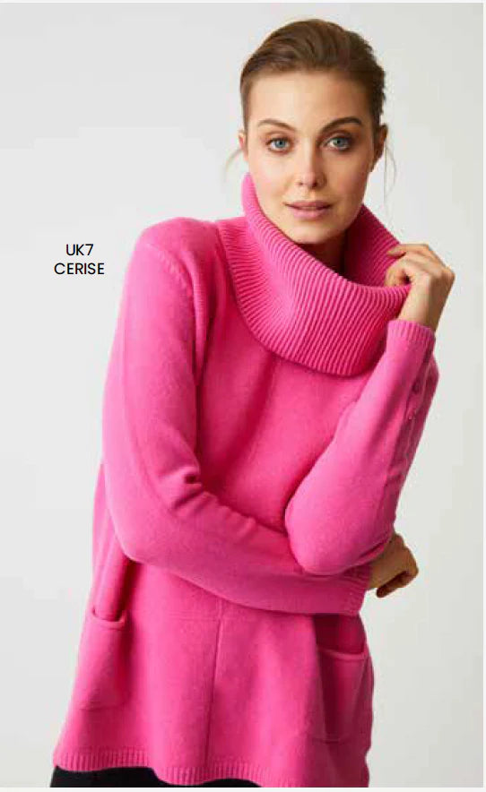 Parkhurst Ingrid Sweater | Cerise Pink