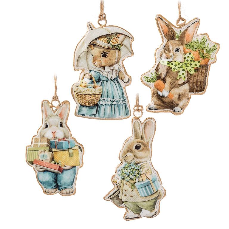 Sweet Rabbit Ornaments