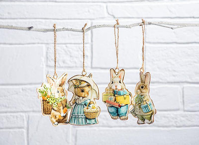 Sweet Rabbit Ornaments