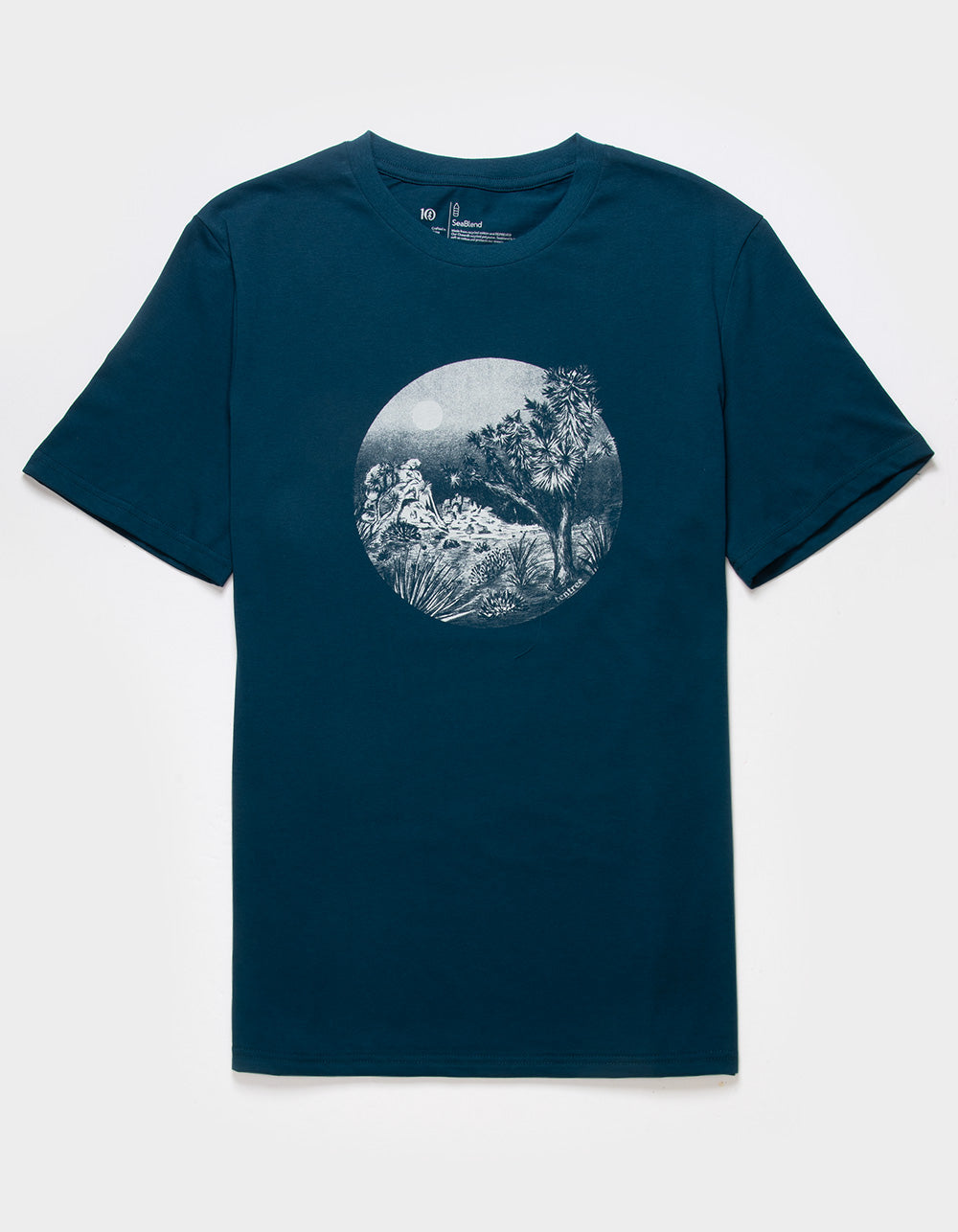 TenTree Sketched Portal T-Shirt | Legion Blue