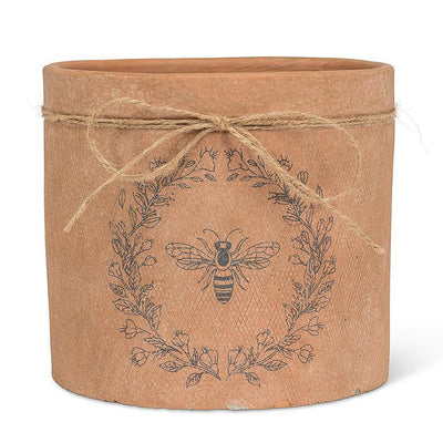 Bee in Crest Planter