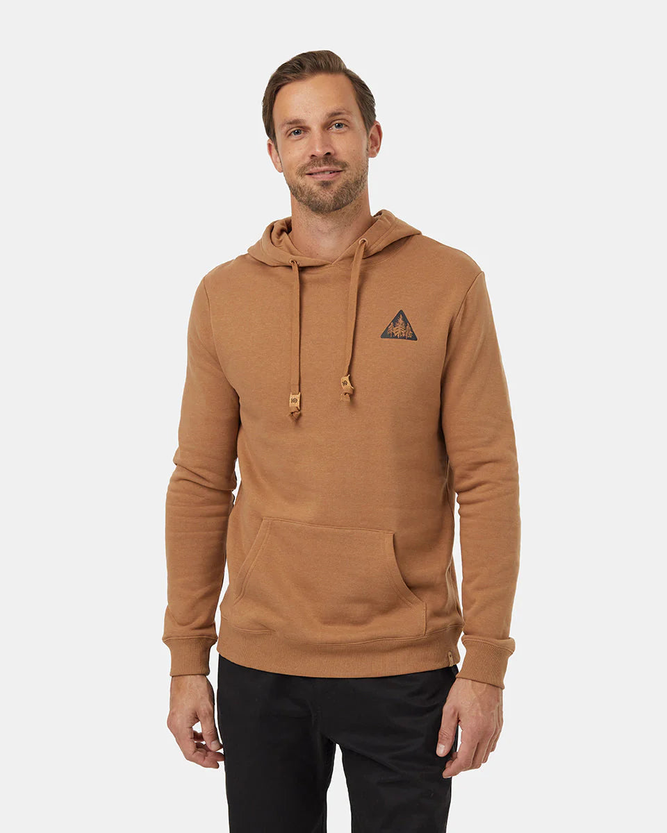 TenTree | Men’s Pine Trio Hoodie - Camel/Meteorite Black