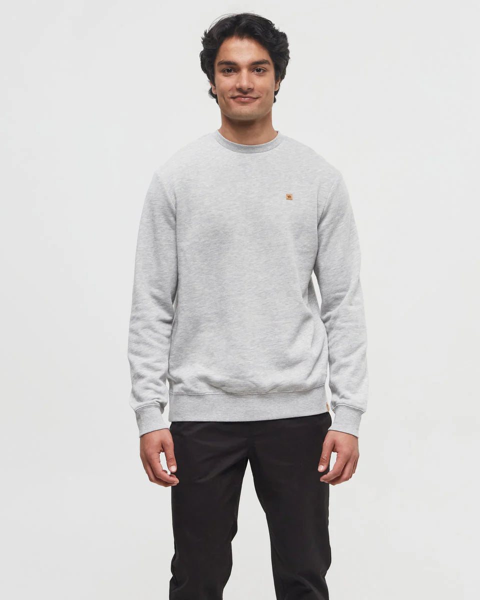 TenTree | Men’s Classic Crew - Hi Rise Grey Heather