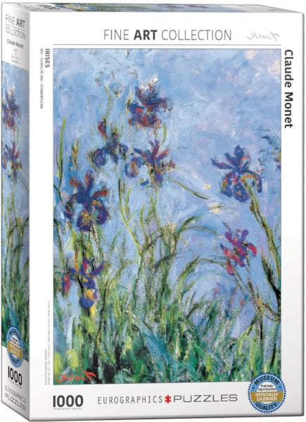 Eurographics | 1000 pcs - Irises by Claude Monet