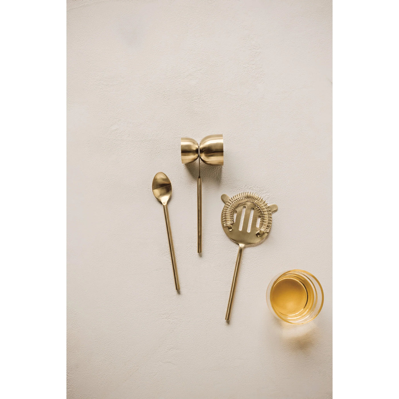 Danica | Set of 3 Bar Tools in Matte Gold