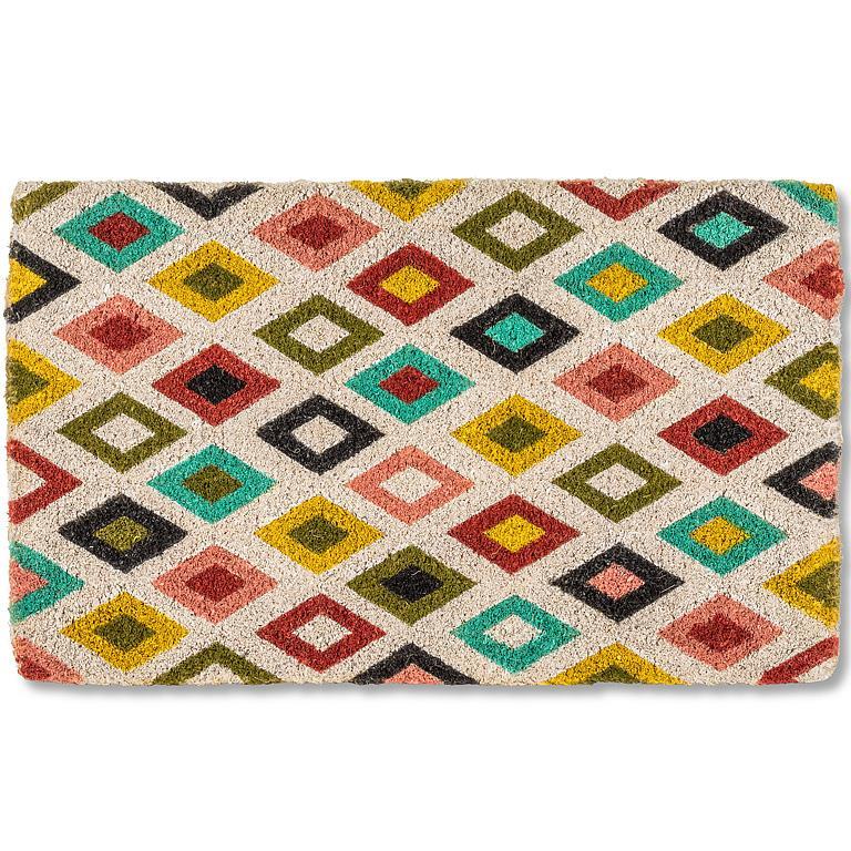 Abbott | Colourful Diamonds Doormat