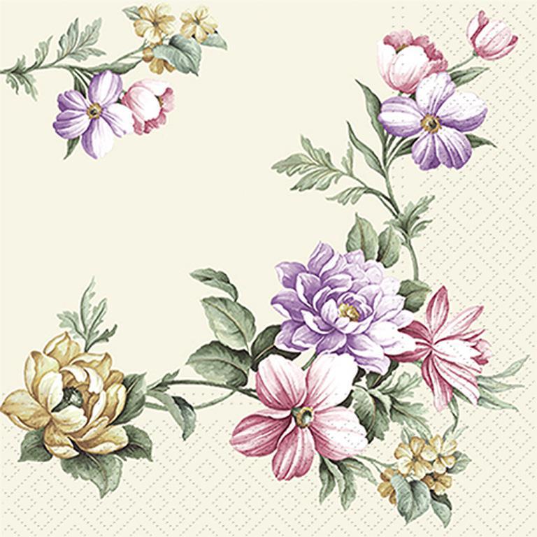 Abbott | Luncheon Napkins - Elegant Garland