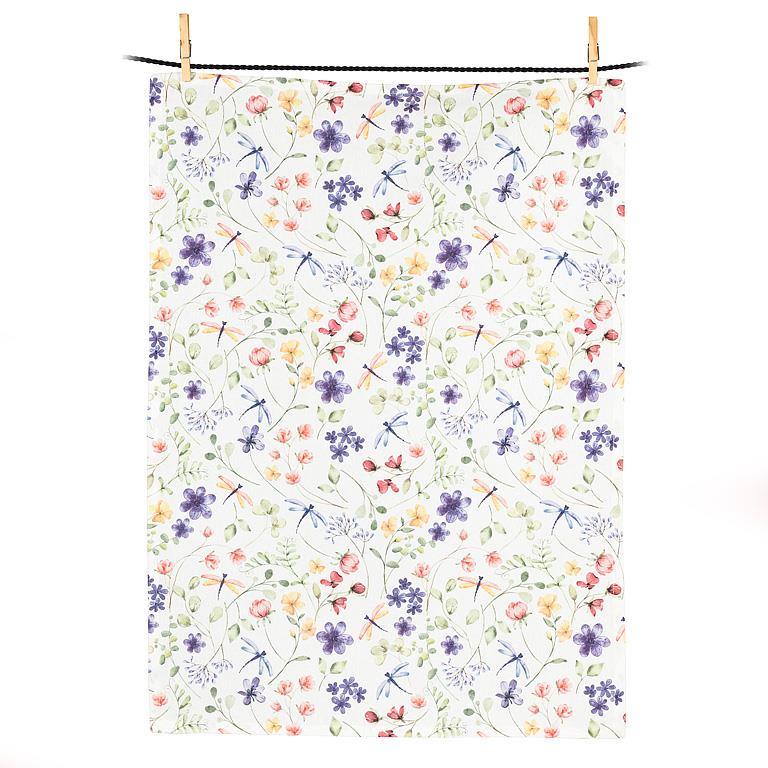 Abbott | Dragonfly & Floral Tea Towel