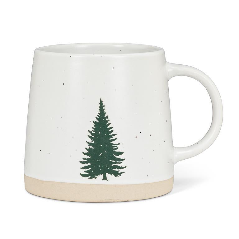 Abbott | Wide Base Mug with Tree