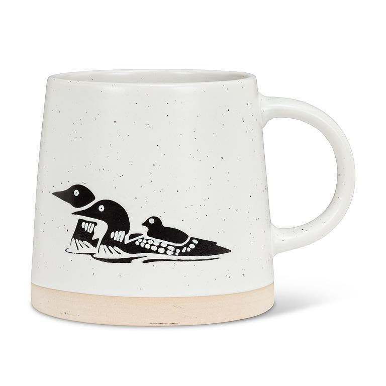 Abbott | Wide Base Mug with Loons