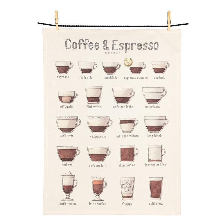 Abbott | Coffee & Espresso Tea Towel