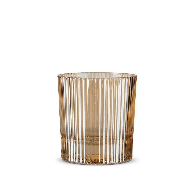 Vertical Optic Tumbler | Amber
