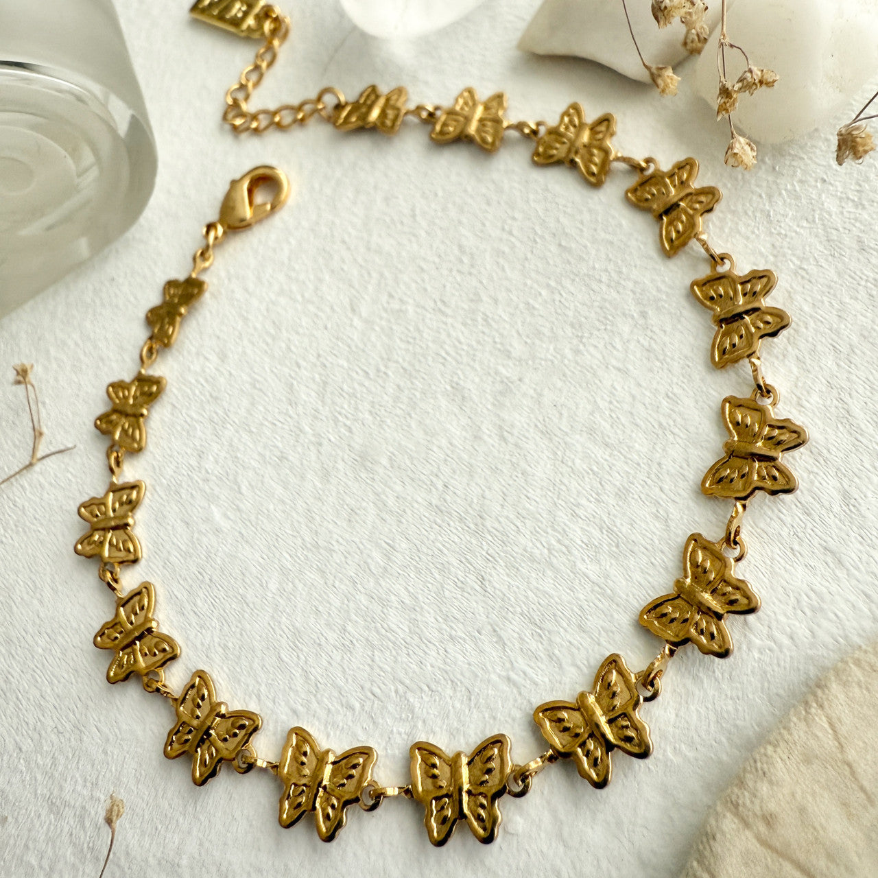 Pika and Bear | Yumi Butterfly Gold Bracelet
