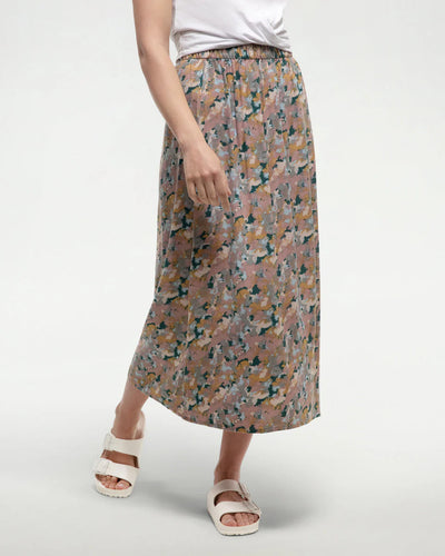 TenTree | Women’s Yaletown Skirt - Vintage Mauve/Abstract